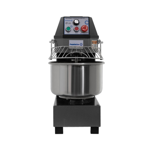 Тестомес спиральный HS-10 Foodatlas Eco (графитовый)